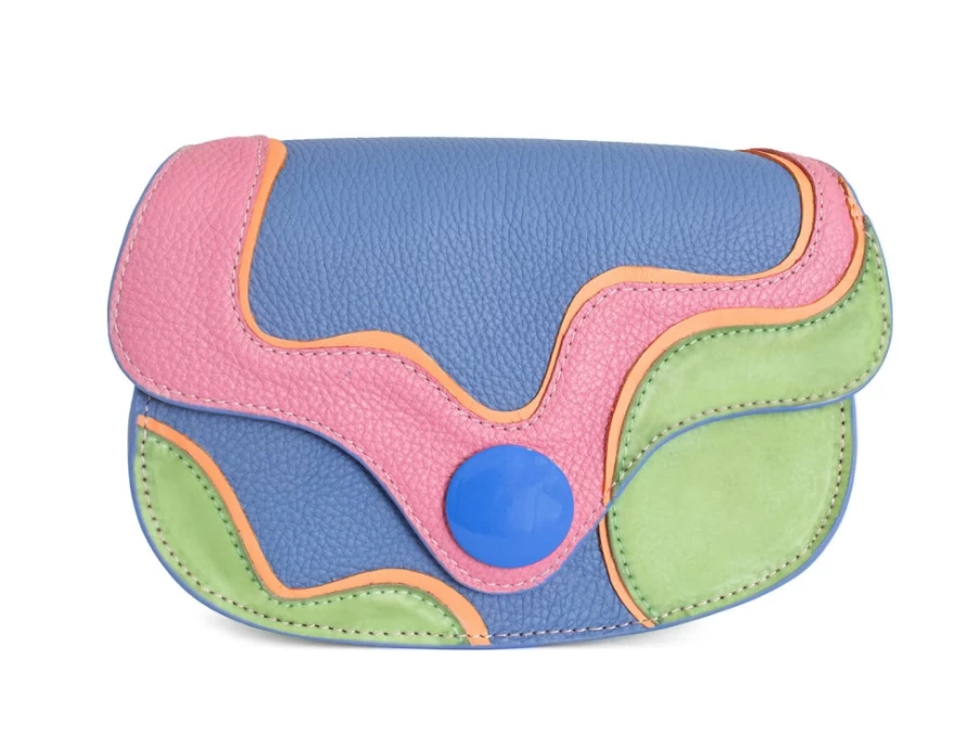 Fluevog Shoes Rosanna Multi-Color Shoulder Bag for Women