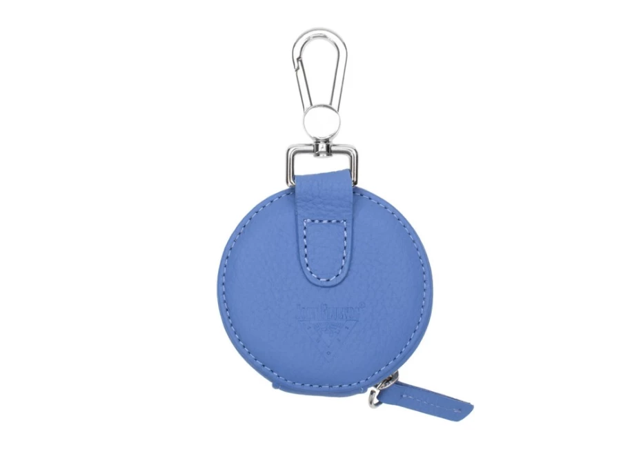 Fluevog Shoes Snoogle Mini Clip-On Pouch - Blue Compact Accessory for Essentials